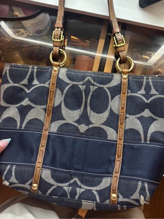 Coach Handbags - Vintage Coach Legacy Denim Tote